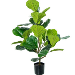 Planta artificial ficus verde