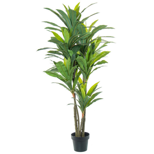 Planta artificial dracaena verde