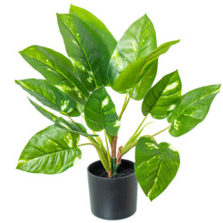 Planta artificial enredadera verde