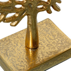 Figura de sobremesa del arbol de la vida dorado