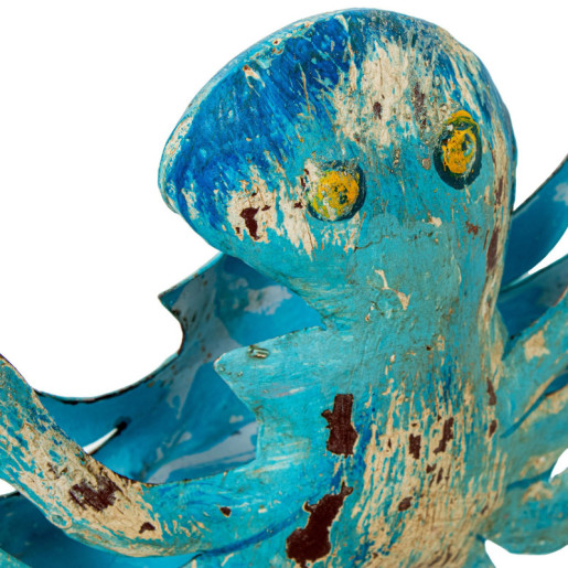 Figura pulpo azul