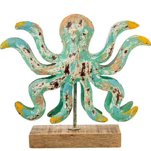 Figura pulpo verde