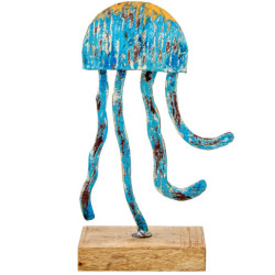 Figura medusa azul