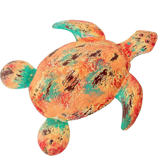 Figura tortuga naranja