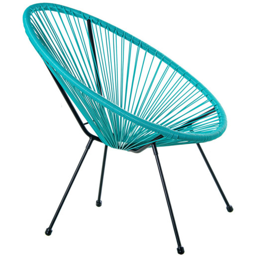 Sillon exterior azul