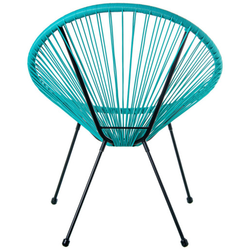 Sillon exterior azul