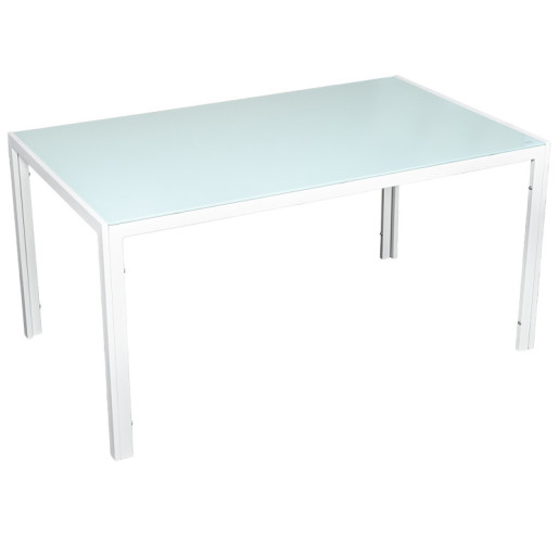 Set mesa comedor y 6 sillas blanco