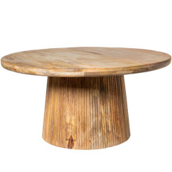 Mesa centro natural