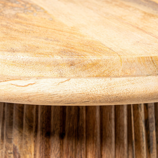 Mesa auxiliar natural