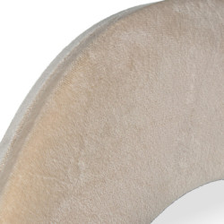 Espejo pie beige