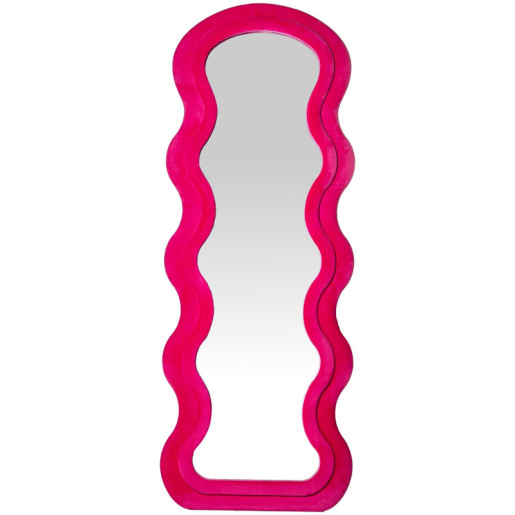 Espejo pie rosa