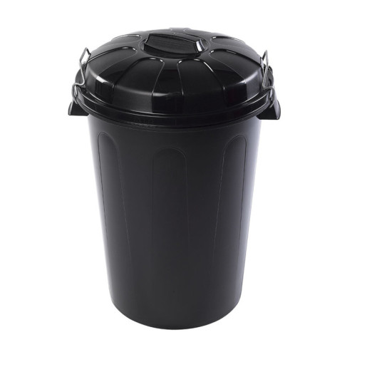 Cubo basura negro 100L