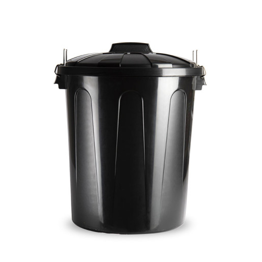 Cubo basura negro 51L