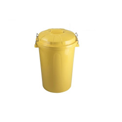 Cubo basura amarillo 100L