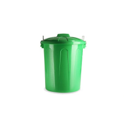 Cubo basura verde 51L