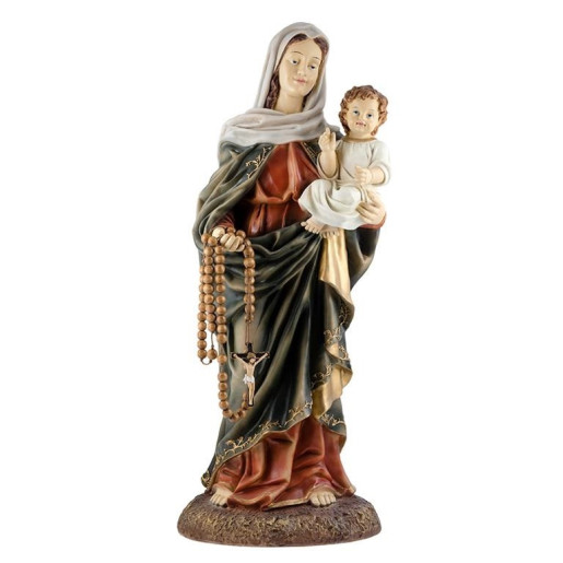 Virgen del Rosario 67 cm