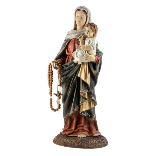 Virgen del Rosario 67 cm