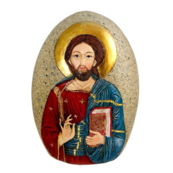 Piedra Jesus 9 cm