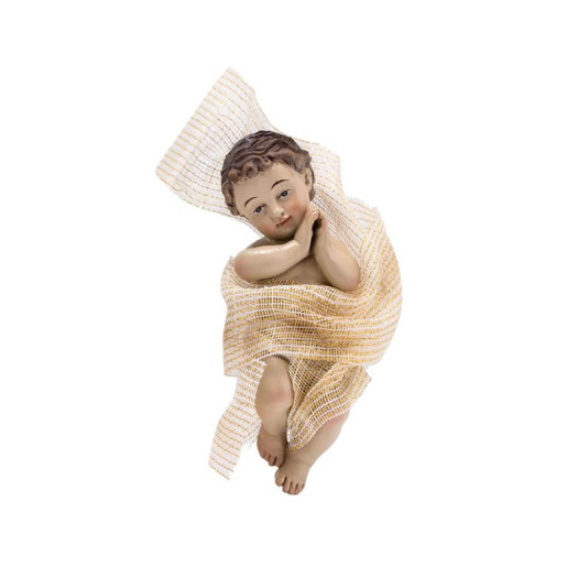 Niño Jesus cuna 9 cm