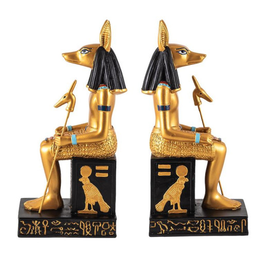 Anubis trono 25 cm