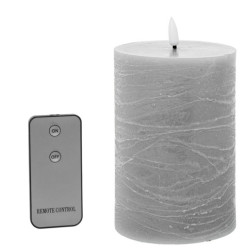 Set 4 velas led gris