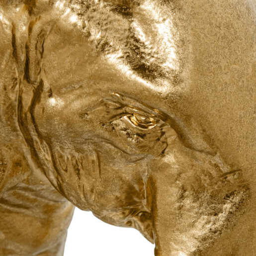 Figura elefante dorado