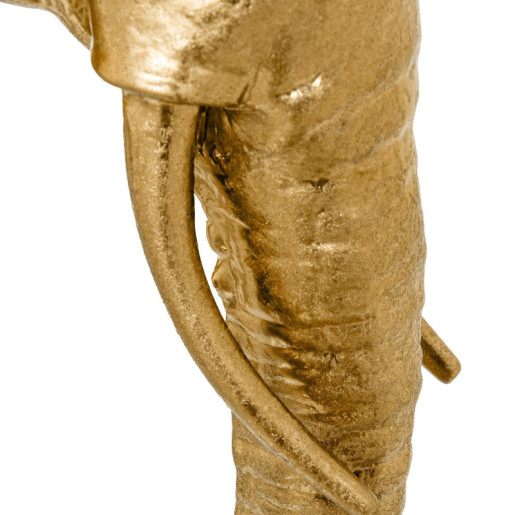 Figura elefante dorado