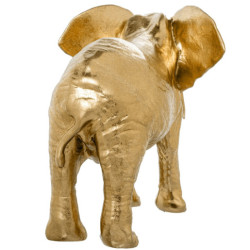 Figura elefante dorado