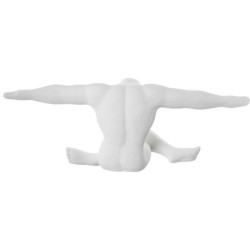 Figura atleta blanco