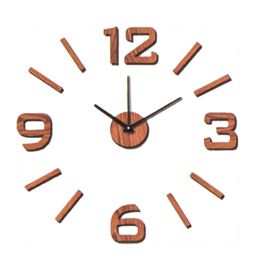 Reloj pared madera