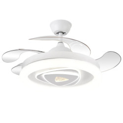 Ventilador techo blanco