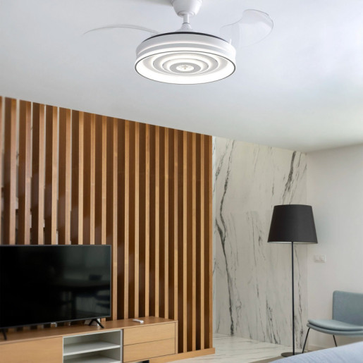 Ventilador techo blanco