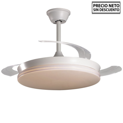 Ventilador techo blanco