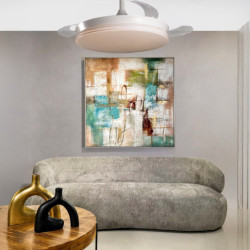 Ventilador techo blanco