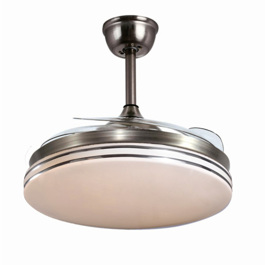 Ventilador techo cromado