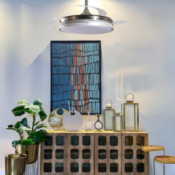 Ventilador techo metalico