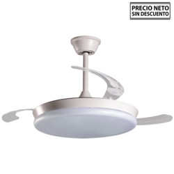Ventilador techo blanco