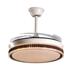 Ventilador techo crema