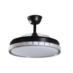 Ventilador techo negro