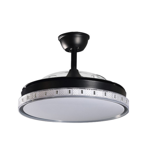 Ventilador techo negro
