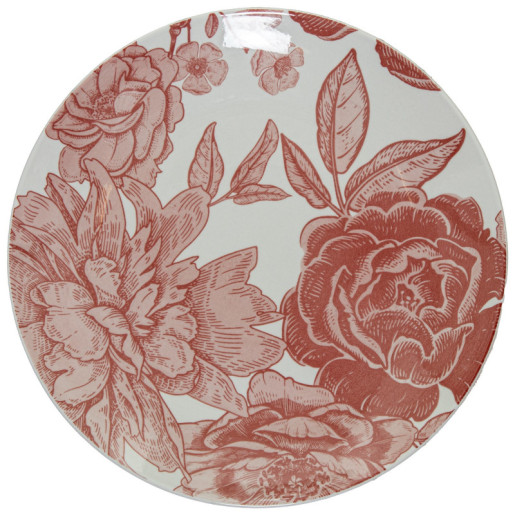 Vajillas 18 pzs rosa