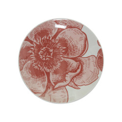 Vajillas 18 pzs rosa