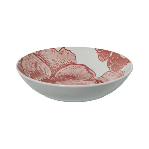 Vajillas 18 pzs rosa