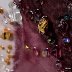 Set 3 cuadros rosas y blanco