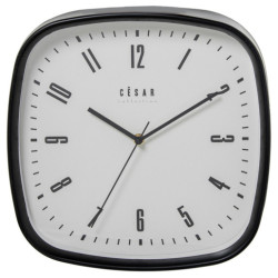 Reloj pared negro