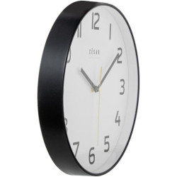 Reloj pared negro