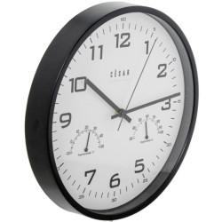 Reloj pared negro