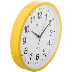 Reloj pared amarillo