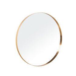 Espejo de pared dorado