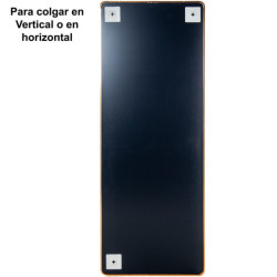 Espejo de pared dorado